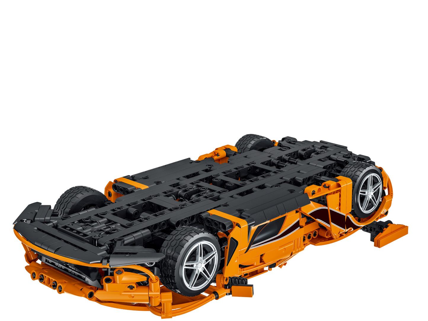 Mork 023011-1 Technik Rennwagen Apollo Modell 1:14 Baustein 1397 Teile