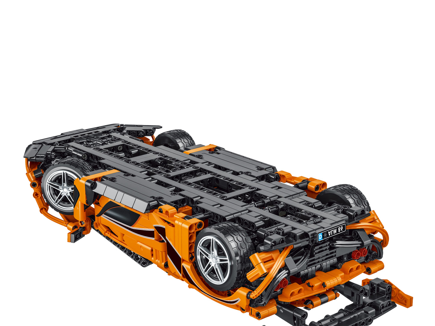 Mork 023011-1 Technik Rennwagen Apollo Modell 1:14 Baustein 1397 Teile