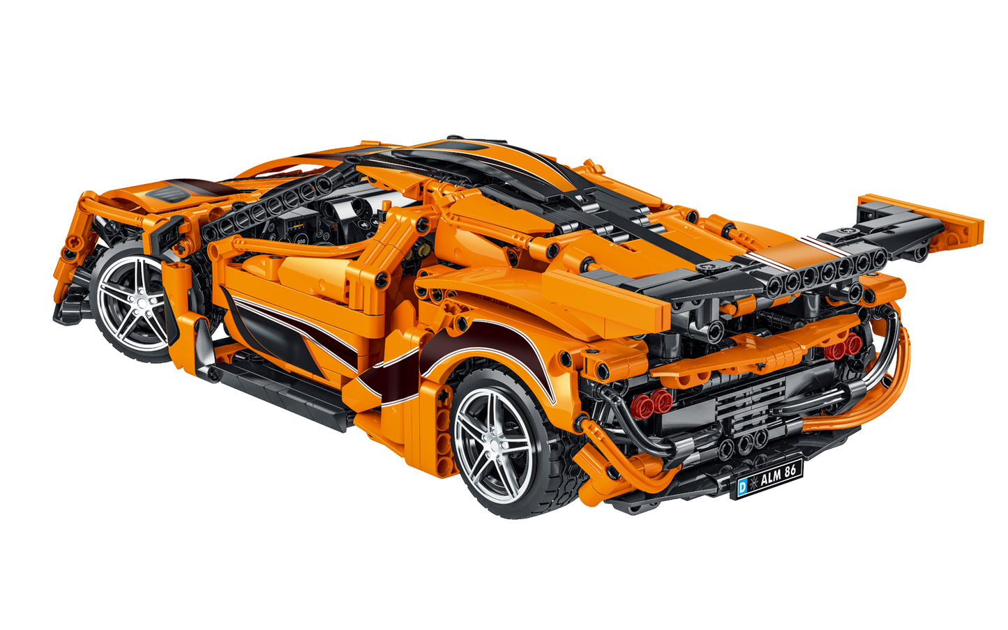 Mork 023011-1 Technik Rennwagen Apollo Modell 1:14 Baustein 1397 Teile