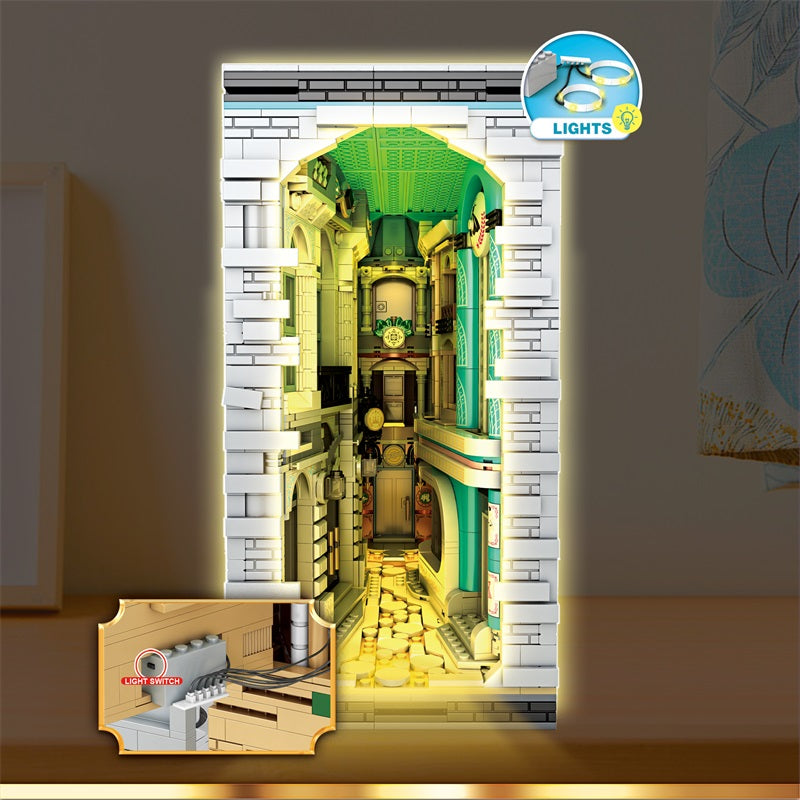 Reobrix 66032 Buchstütze Book Straßen Streetview Beleuchtungsset 3108 Teile OVP